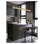 Люстра линейная светодиодная в минималистичном стиле New Age of Light варинант исполнения - 5 | Loft Concept в Москве