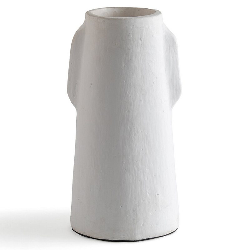 Ваза Serené Ceramic Vase Белая Белый Ваза Serené Ceramic Vase Белая Белый в Москве | Loft Concept