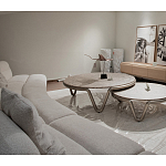 Стол журнальный круглый с узором Table Hypontic Pattern варинант исполнения - 7 | Loft Concept в Москве