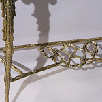 Консоль бронзовая с мраморной столешницей Bronze De Console варинант исполнения - 1 | Loft Concept в Москве