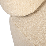 Кресло бежевое без подлокотников с обивкой из ткани букле Space of Freedom варинант исполнения - 3 | Loft Concept в Москве