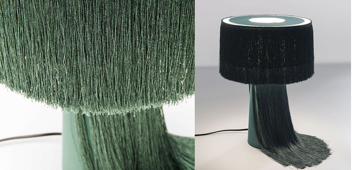 Настольная лампа Green Fringes - Loft-Concept в Москве