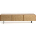 ТВ-тумба с декором из ротанга Pansy Rattan TV Stand варинант исполнения - 1 | Loft Concept в Москве