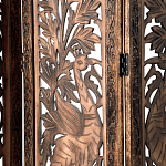 Ширма с  орнаментом ручная резьба Indian Antique Furniture варинант исполнения - 3 | Loft Concept в Москве