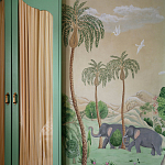 Обои ручная роспись Dandaka Glades Original colourway on painted Xuan paper варинант исполнения - 1 | Loft Concept в Москве