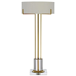 Настольная лампа на прозрачном основании Light Flowing Up варинант исполнения - 2 | Loft Concept в Москве