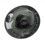 Бра с круглым плафоном из прозрачного стекла с пузырьками воздуха Effervia  варинант исполнения - 7 | Loft Concept в Москве