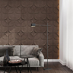 Гипсовая 3D панель с принтографией PM-20 варинант исполнения - 1 | Loft Concept в Москве