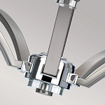 Люстра с белыми стеклянными плафонами в форме цилиндра Feiss варинант исполнения - 4 | Loft Concept в Москве