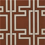 Дизайнерская плитка с узором Лабиринт варинант исполнения - 2 | Loft Concept в Москве