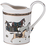 Чайный сервиз из фарфора с изображением лошадей на 6 персон 15 предметов Porcelain Horse Set  варинант исполнения - 4 | Loft Concept в Москве