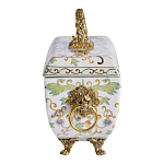 Шкатулка с фигуркой льва на крышке Eden Garden варинант исполнения - 4 | Loft Concept в Москве