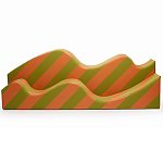 Дизайнерский модульный диван волнистой формы с цветным принтом Poltronova Superonda Sofa варинант исполнения - 27 | Loft Concept в Москве