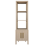 Этажерка Primo с тумбой шпон Светлый дуб варинант исполнения - 1 | Loft Concept в Москве