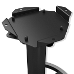 Барный стул вращающийся со спинкой Синий Велюр Vendramin Chair варинант исполнения - 7 | Loft Concept в Москве