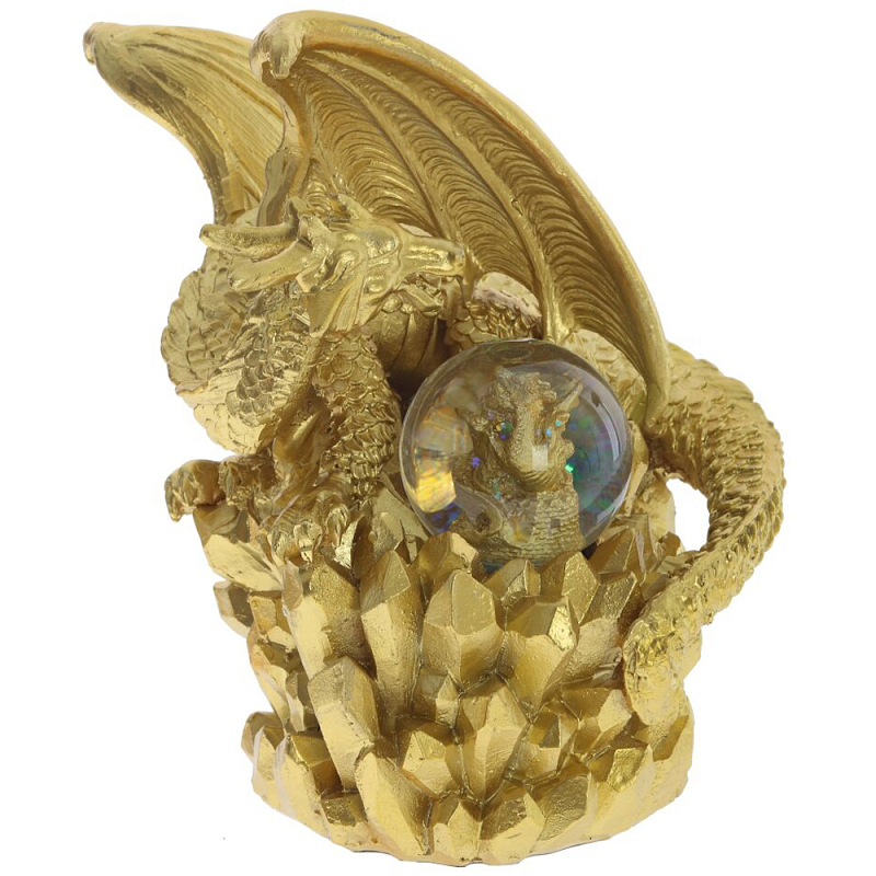       Dragon Statuette Gold      | Loft Concept 