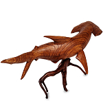 Статуэтка акула-молот деревянная Hammer варинант исполнения - 2 | Loft Concept в Москве