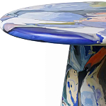 Дизайнерский журнальный стол с цветным орнаментом Unyly варинант исполнения - 3 | Loft Concept в Москве