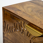 Прикроватная тумба с фактурным фасадом Termite варинант исполнения - 2 | Loft Concept в Москве