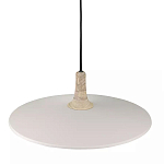 Подвесной светильник круглый в сочетании дерева и металла Space варинант исполнения - 2 | Loft Concept в Москве