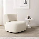 Дизайнерский журнальный стол белый в форме геометрических фигур Cydogic варинант исполнения - 1 | Loft Concept в Москве