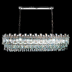 Люстра овальная с хрустальными подвесками Gorgeous Crystal Light варинант исполнения - 5 | Loft Concept в Москве