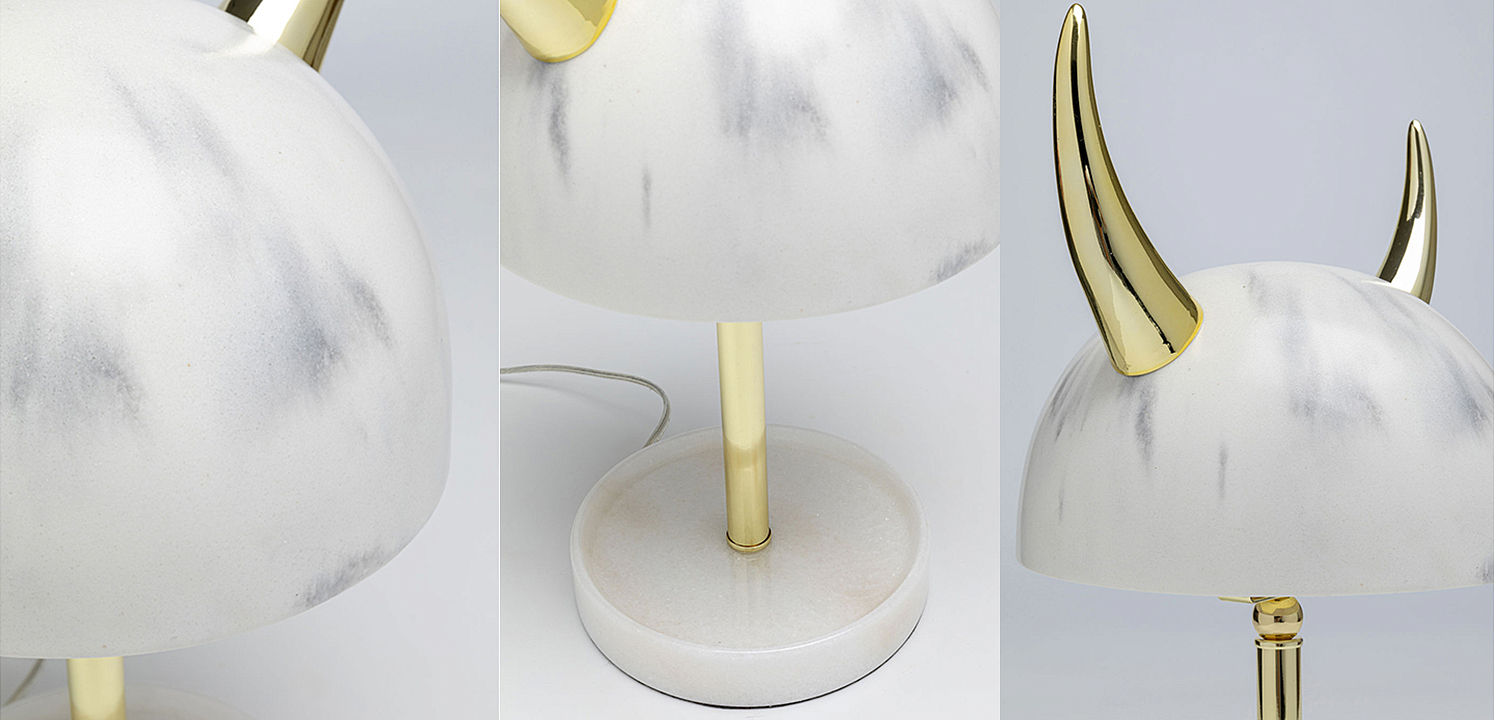 Настольная лампа Marble with Horns - Loft-Concept в Москве