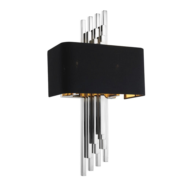  Eichholtz Wall Lamp Caruso Nickel     | Loft Concept 