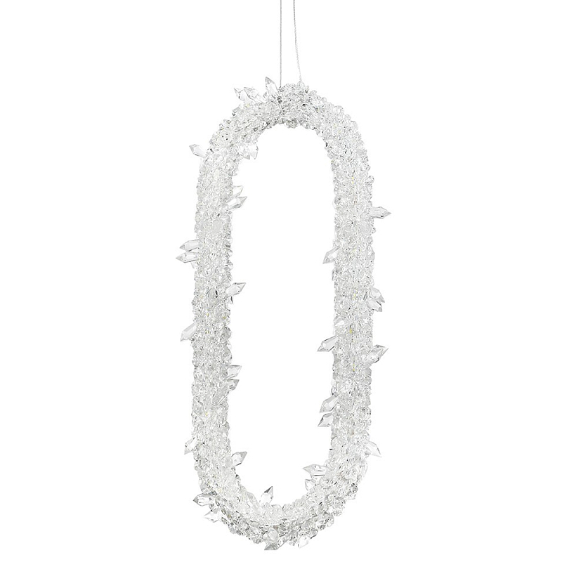        Gilbertine Oval Crystals Hanging Lamp     | Loft Concept 