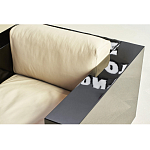 Дизайнерское кожаное кресло Poltronova Saratoga Armchair варинант исполнения - 7 | Loft Concept в Москве