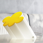 Настольная дизайнерская лампа Poltronova Passiflora Yellow Table Lamp варинант исполнения - 5 | Loft Concept в Москве