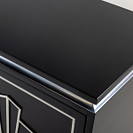 Черный комод в стиле арт-деко Luciano варинант исполнения - 7 | Loft Concept в Москве