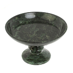 Фруктовница большая из натурального камня Змеевик Шабровский Natural Stone Fruit Bowls варинант исполнения - 2 | Loft Concept в Москве