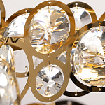 Люстра подвесная из золотых колец 57 см Golden Circles варинант исполнения - 10 | Loft Concept в Москве