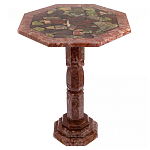 Кофейный стол из натуральных камней Лемезит и Яшма Natural Stone Tables  варинант исполнения - 5 | Loft Concept в Москве