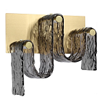 Бра волнистой формы из фактурного стекла Big Wave варинант исполнения - 1 | Loft Concept в Москве