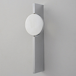 Бра с круглым зеркальным диском на прямоугольном соновании Reflection Circle Glow варинант исполнения - 1 | Loft Concept в Москве