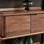 Стеллаж в гостиную для книг Moon Walnut Furniture варинант исполнения - 7 | Loft Concept в Москве