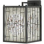 Бра с круглой зеркальной вставкой с эффектом ржавчины Stunning Radiance варинант исполнения - 4 | Loft Concept в Москве