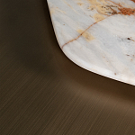 Столик журнальный Promontory с мрамором варинант исполнения - 3 | Loft Concept в Москве