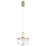 Подвесной светильник с плафоном из акрила и металлическим основанием Blanton 23 варинант исполнения - 4 | Loft Concept в Москве