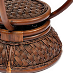 Столик кофейный из ротанга Eloise варинант исполнения - 2 | Loft Concept в Москве