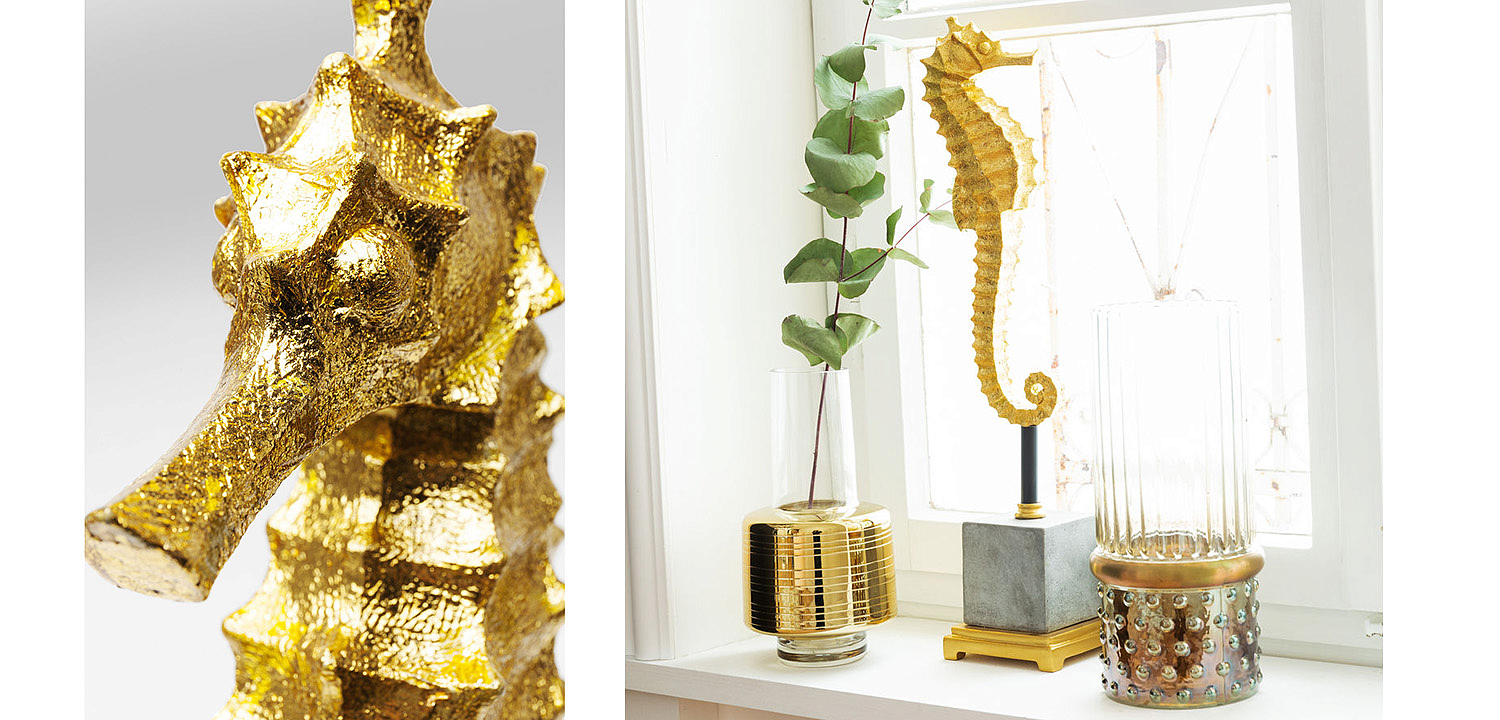 Статуэтка Golden Sea Horse - Loft-Concept в Москве