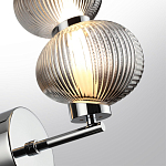 Бра с 2-мя рифлеными стеклянными шарами Marcelh Light варинант исполнения - 4 | Loft Concept в Москве