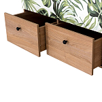 Шкаф с принтом Floral notes варинант исполнения - 3 | Loft Concept в Москве