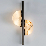 Бра  с фигурным мраморным рассеивателем Spiral of Warm Light варинант исполнения - 10 | Loft Concept в Москве