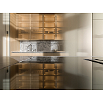 Кухонный гарнитур из камня и дерева с раздвижными дверцами TIVALÌ 2.0 Dada Engenereed Kitchen варинант исполнения - 3 | Loft Concept в Москве