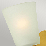 Бра с белым матовым стеклянным плафоном и тремя декоративными шарами Hinkley варинант исполнения - 9 | Loft Concept в Москве