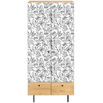 Шкаф с принтом Floral notes варинант исполнения - 2 | Loft Concept в Москве