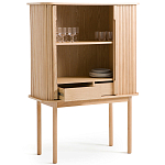 Буфет с двумя раздвижными дверцами Toinette Wooden Light Cupboard варинант исполнения - 3 | Loft Concept в Москве